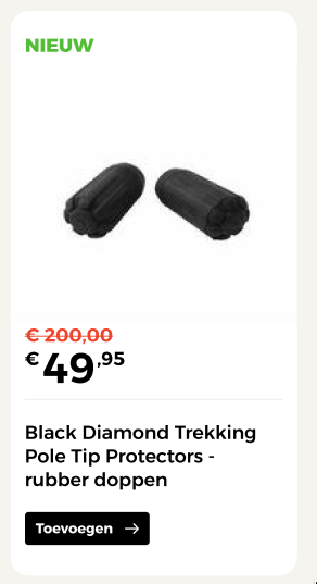 Product Card – compact variant in the cart dialog